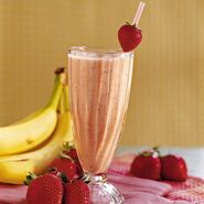 Strawberry banana shake