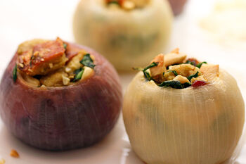 Stuffed onions