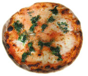 Spinach pizza