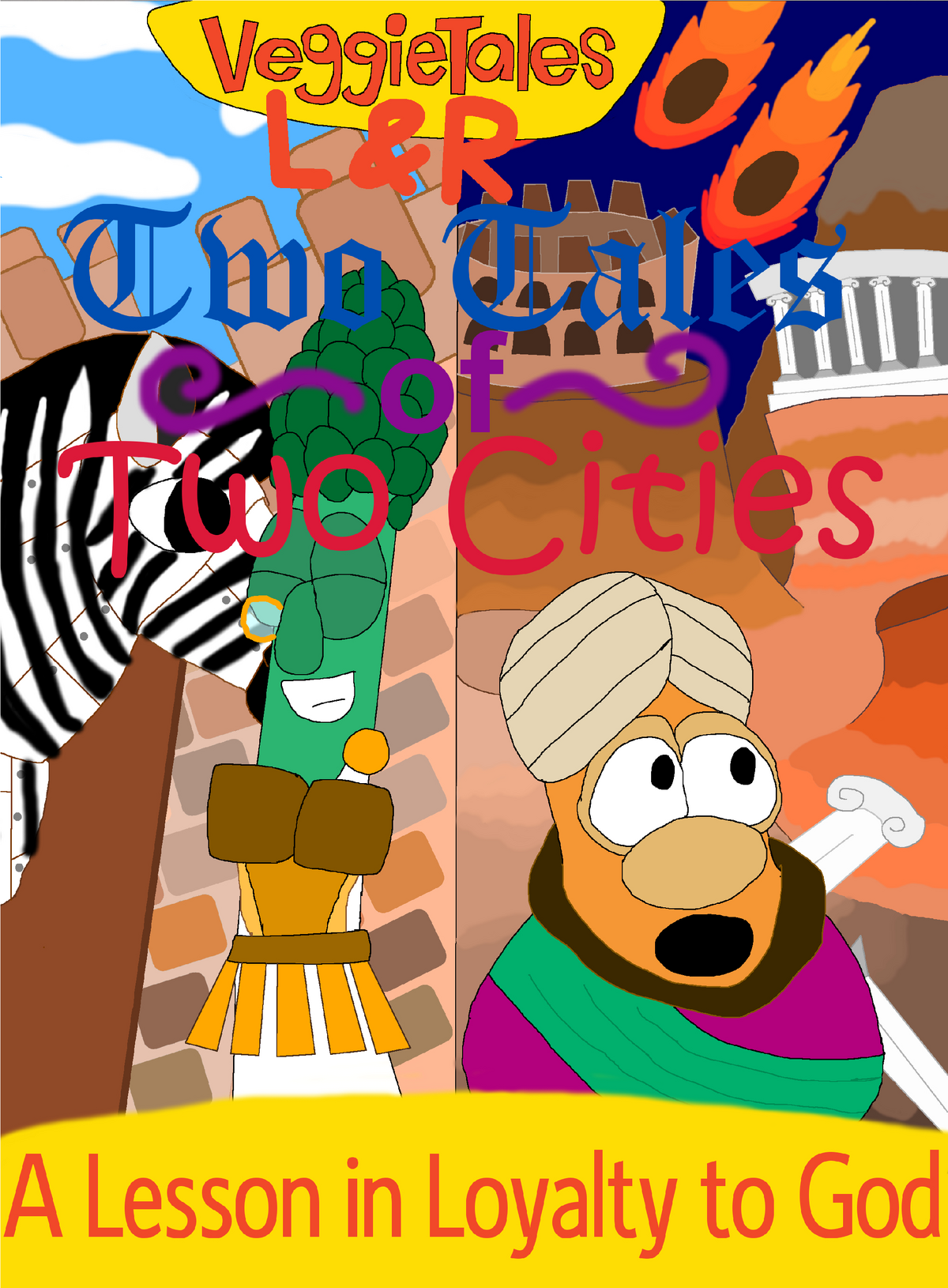 Two Tales of Two Cities | VeggieTales: Live & Reloaded Wikia | Fandom