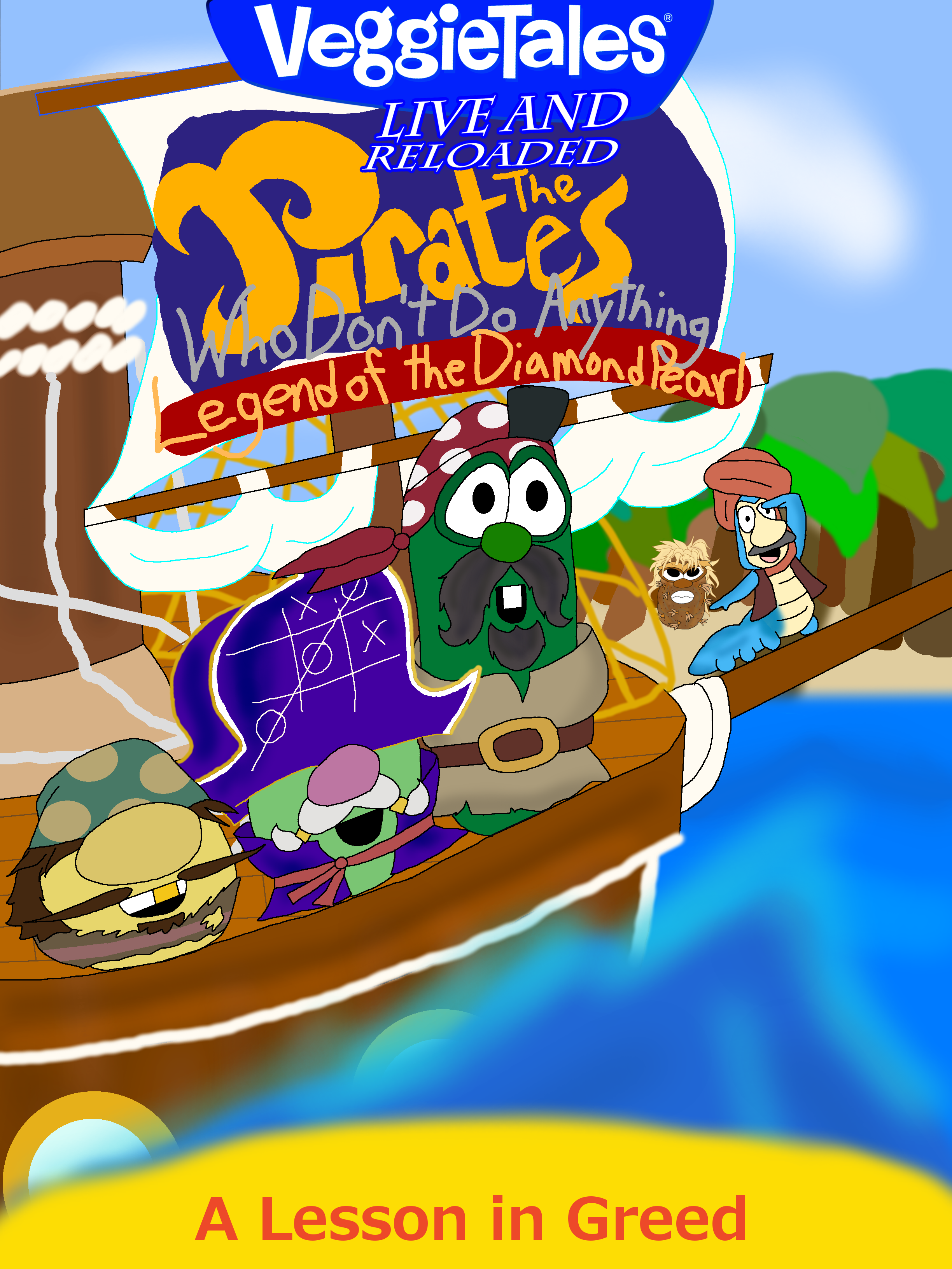 The Pirates Who Don't Do Anything: A VeggieTales Movie DVD