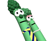 Dad Asparagus in the VeggieTales Theme Song.