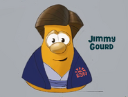 Jimmy's concept art for Jim Gourdly in Sumo of the Opera