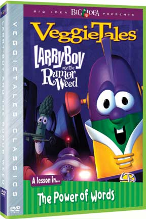 veggietales larryboy and the rumor weed vhs