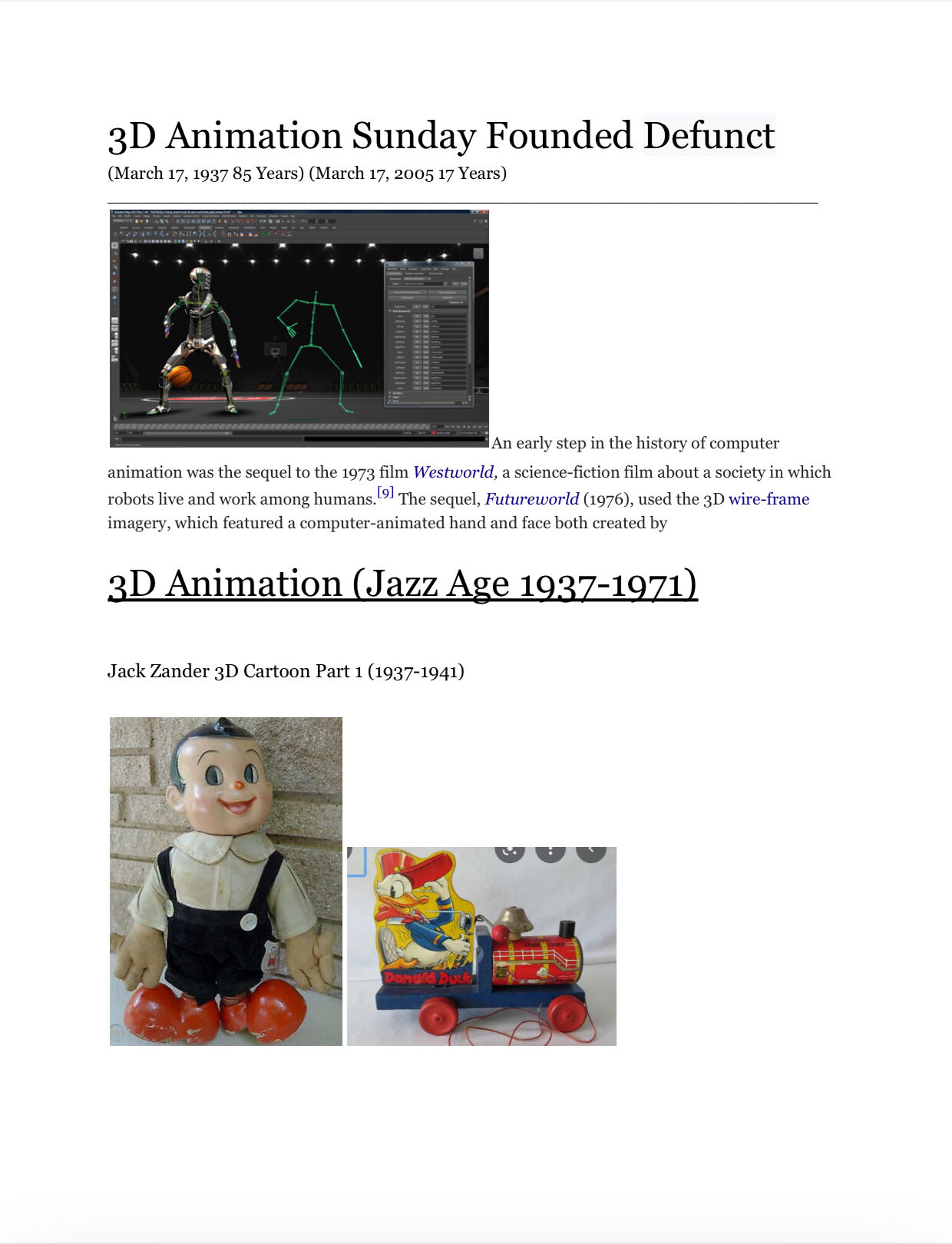 3D Animation Sunday Founded Defunct (March 17, 1937) | VeggieTales Wiki | Fandom 3D Animation Sunday Founded Defunct (March 17, 1937) | VeggieTales Wiki | Fandom