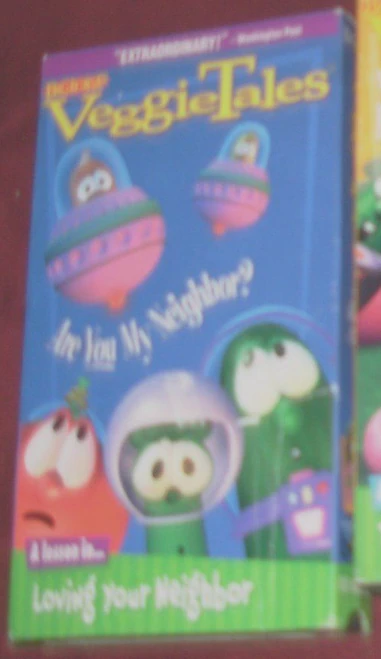VeggieTales Are You My Neighbor VHS Lyrick Studios 1999