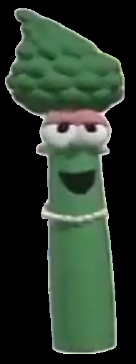 veggie tales asparagus mom