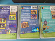 The Bumblyburg Superhero Value Pack VHS Back Covers