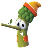 Junior Asparagus as Pistachio in "Pistachio The Little Boy that Woodn't"