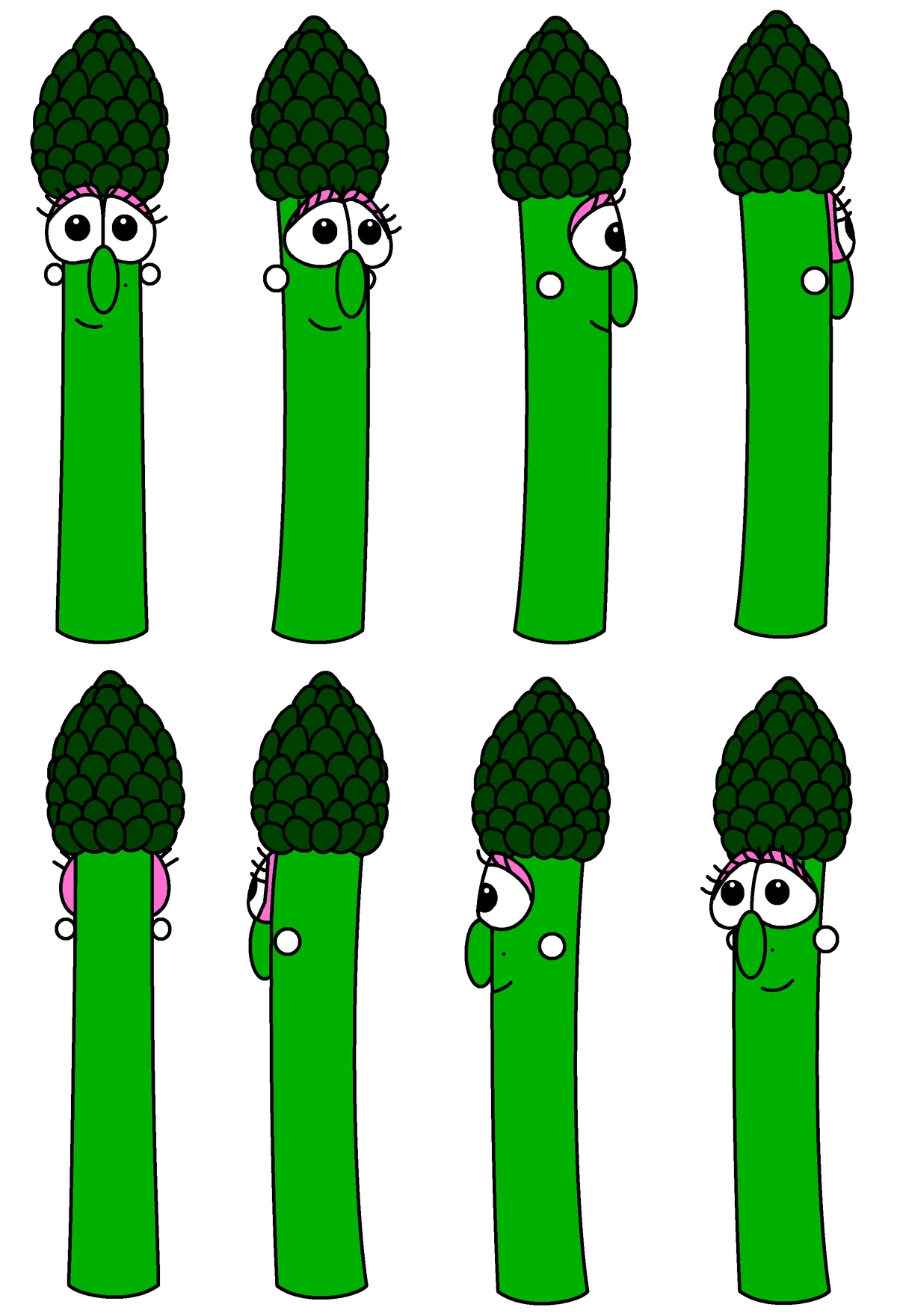 Lovey Asparagus VeggieTales It's For the Kids! Wiki Fandom