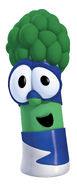 Junior Asparagus as Ricochet in "The League Of Incredible Vegetables"