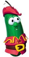 Larry the Cucumber as Duke in "Duke and the Great Pie War"