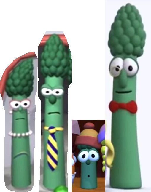 The Family Asparagus As Debut VeggieTales It's For the Kids! Wiki