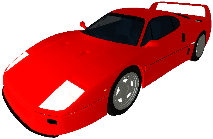 Feretti Z 40 Ferrari F40 Roblox Vehicle Simulator Wiki Fandom - faccia lafaccia ferrari laferrari roblox vehicle