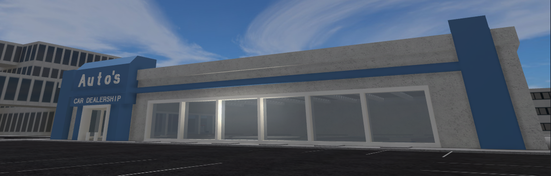 Auto S Car Dealership Roblox Vehicle Simulator Wiki Fandom - roblox car dealership