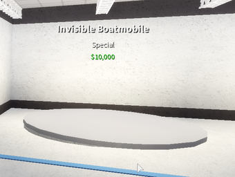 Invisible Boatmobile Roblox Vehicle Simulator Wiki Fandom - roblox invisible head code