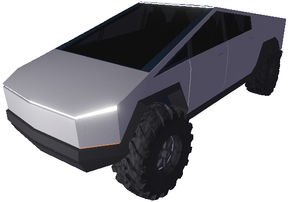 Edison Cybertruck Tesla Cybertruck Roblox Vehicle Simulator Wiki Fandom - tire simulator roblox