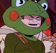 Close up of Brick Frog