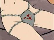 Molotov's titanium chastity belt.