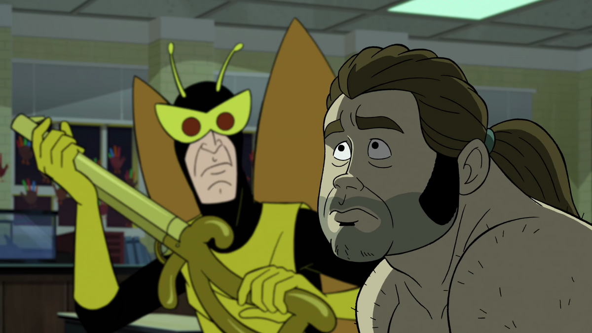 Just upset that Venture Bros got cancelled for stuff like this