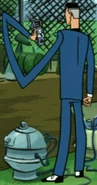Professor Impossible's cameo in Tag Sale - You're it!
