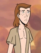 Dean in his fantasy world as a hero.