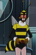 Pete White in Killer Drone Costume