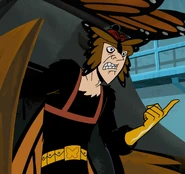 The Monarch's original costume.
