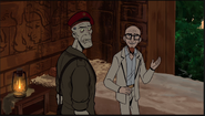 Dr. Venture with Venturestein.