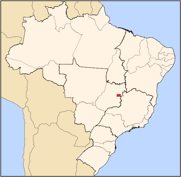 Mapa de Brasília