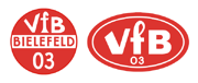 Historische Vereinswappen des VfB 03 Bielefeld