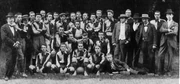 Mannschaft und Funktionäre des FC Phönix in den Gründerjahren