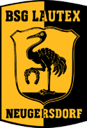 Logo des Vorgängervereins BSG Lautex Neugersdorf (1976-1990)