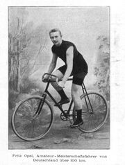 Fritz Opel Radrennfahrer