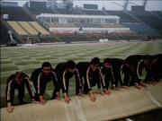 Ehrentribüne Zentralstadion Leipzig 1977