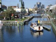 Hafen Neukölln Einfahrt Schleuse