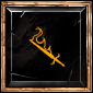 Forge icon bw flame sword.png