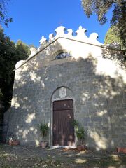 A photo of the entrance to the Sanctuary of Madonna di Reggio in Vernazza