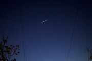 Iridium flare