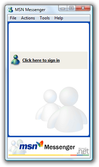 MSN Messenger 4.6.0076
