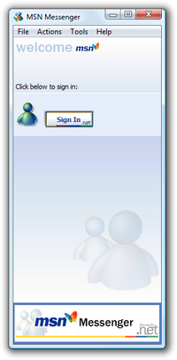 MSN Messenger 5.0.0544