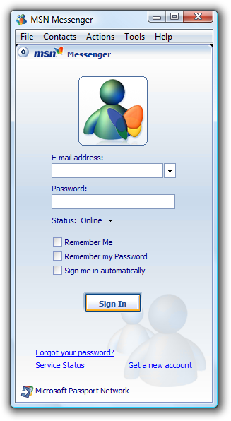 MSN Messenger 7.5.0324, Versions Wiki