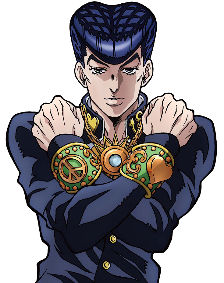 "Excuse me... what did you say about my hair?!" ― Josuke ...