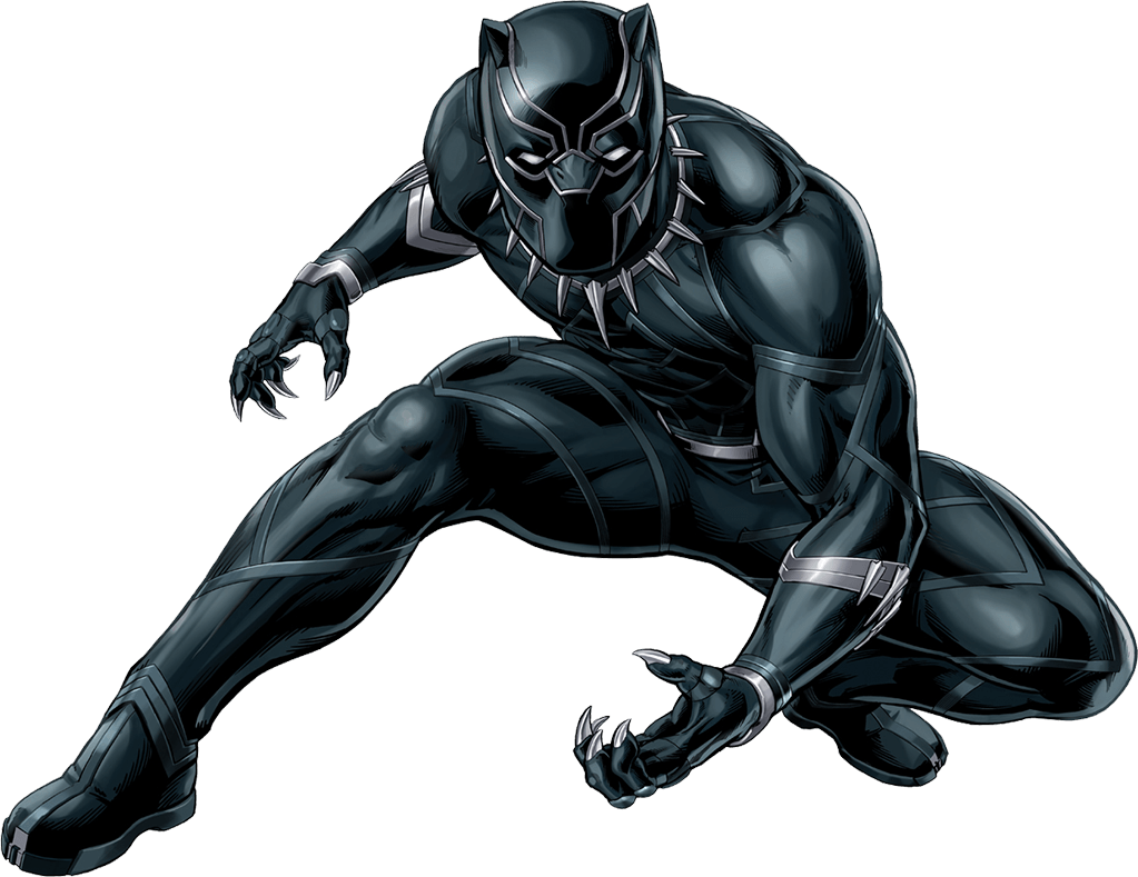 black panther running full speed