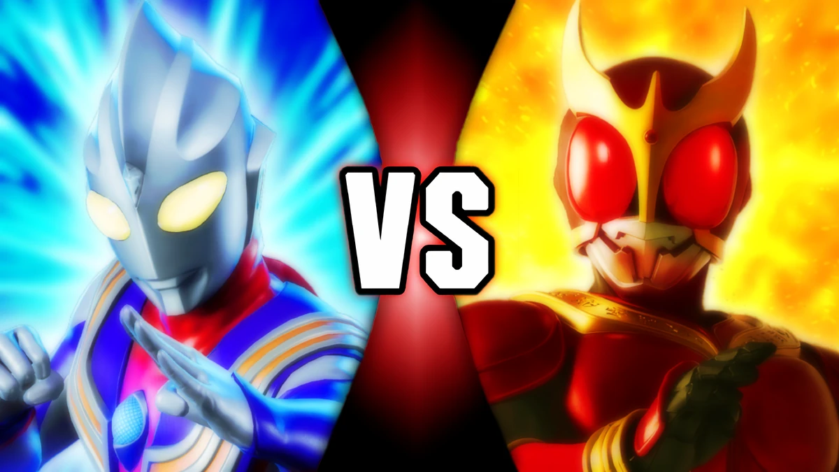 キャラクター MASKED RIDER KUUGA & ULTRAMAN TIGA Ultraman Tiga Vs Kamen Rider Kuuga | Versus Connections Wiki | Fandom