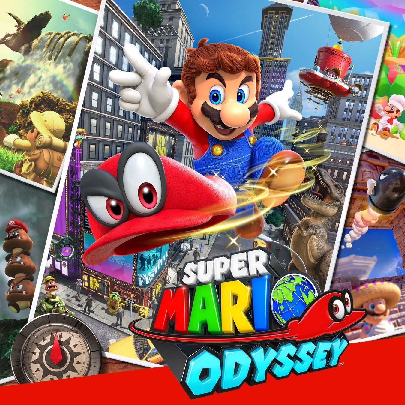 Super Mario Odyssey Wii U Box Art Cover by darkshortyx