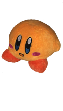 Yellow kirby plush best sale