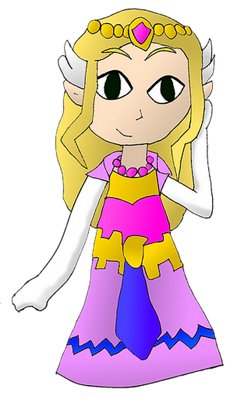 Zelda (Ocarina of Time), The princess Wikia