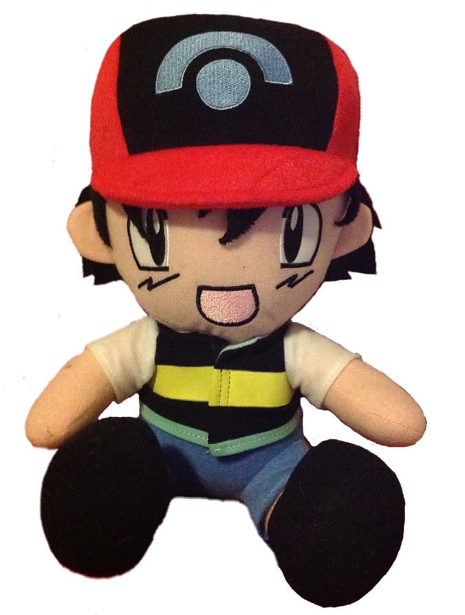 ash ketchum plush