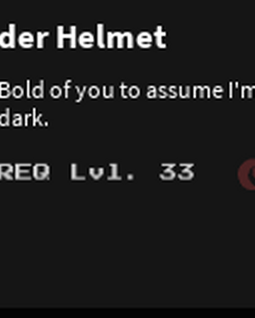 Nightstrider Helmet Vesteria Wiki Fandom - snelly helmet roblox vesteria